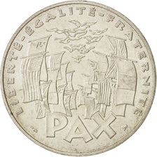 Francia, 8 mai 1945, 100 Francs, 1995, MBC, Plata, KM:1116.1