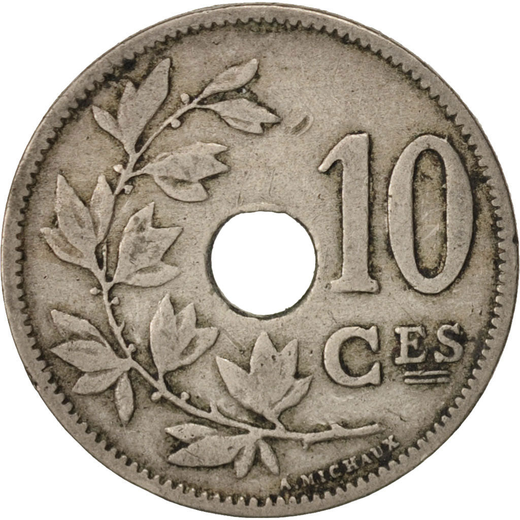 Coin, Belgium, 10 Centimes, 1901, EF(40-45), Copper-nickel, KM:48