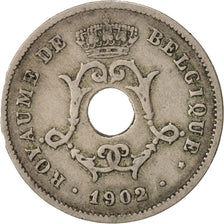 Coin, Belgium, 10 Centimes, 1902, VF(30-35), Copper-nickel, KM:48