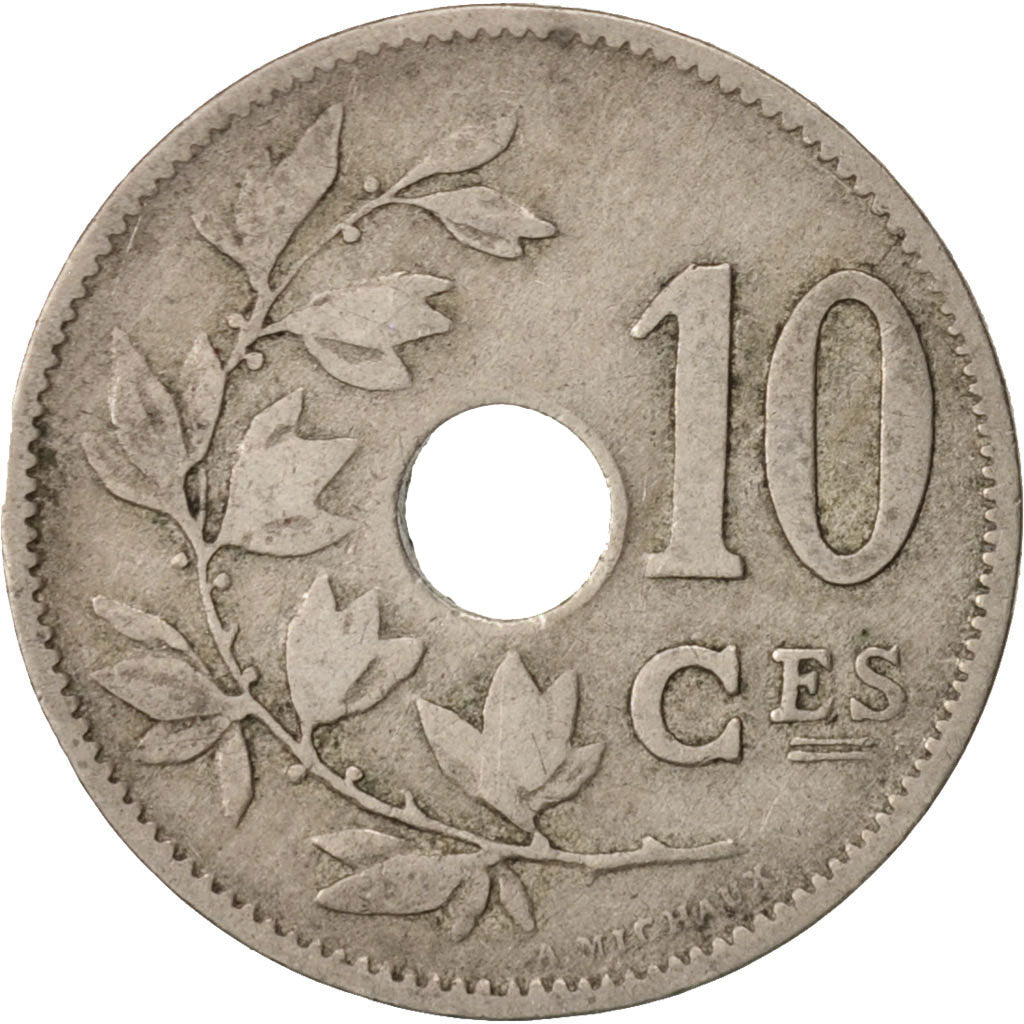 Coin, Belgium, 10 Centimes, 1902, VF(30-35), Copper-nickel, KM:48