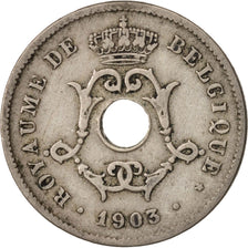 Belgium, 10 Centimes, 1903, VF(30-35), Copper-nickel, KM:48