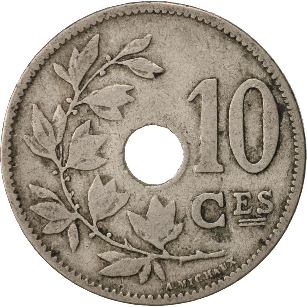 Coin, Belgium, 10 Centimes, 1904, VF(20-25), Copper-nickel, KM:52