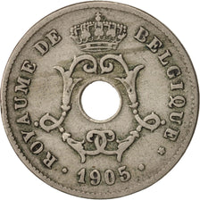 Coin, Belgium, 10 Centimes, 1905, VF(30-35), Copper-nickel, KM:52