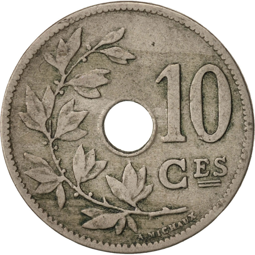 Coin, Belgium, 10 Centimes, 1905, VF(30-35), Copper-nickel, KM:52