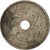 Moneta, Belgio, 25 Centimes, 1909, MB+, Rame-nichel, KM:62