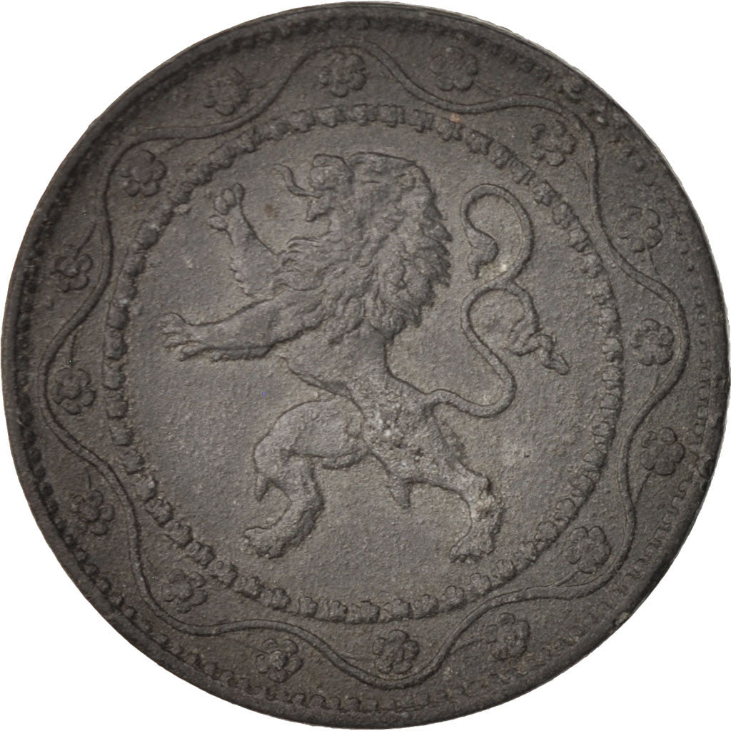 Coin, Belgium, 25 Centimes, 1918, EF(40-45), Zinc, KM:82