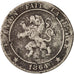 Belgium, Leopold I, 5 Centimes, 1864, VG(8-10), Copper-nickel, KM:21