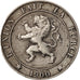 Belgium, Leopold II, 5 Centimes, 1900, EF(40-45), Copper-nickel, KM:40