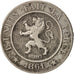 Coin, Belgium, Leopold I, 10 Centimes, 1861, VF(20-25), Copper-nickel, KM:22