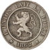 Belgium, Leopold I, 10 Centimes, 1862, EF(40-45), Copper-nickel, KM:22