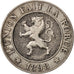 Bélgica, Leopold II, 10 Centimes, 1898, MBC, Cobre - níquel, KM:42