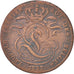 Belgium, Leopold I, 5 Centimes, 1837, F(12-15), Copper, KM:5.1
