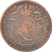 Bélgica, Leopold I, 5 Centimes, 1847, BC+, Cobre, KM:5.1