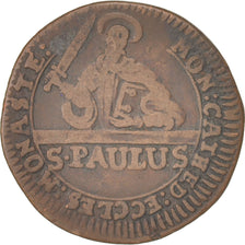 German States, MUNSTER, 3 Pfenning, 1759, VF(20-25), Copper, KM:430