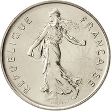 France, Semeuse, 5 Francs, 1987, Paris, MS(64), Nickel, KM:926a.1