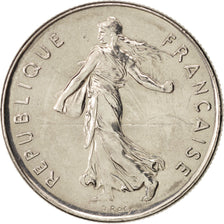 France, Semeuse, 5 Francs, 1988, Paris, MS(64), Nickel, KM:926a.1