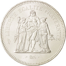 France, Hercule, 50 Francs, 1975, Paris, MS(63), Silver, KM:941.1