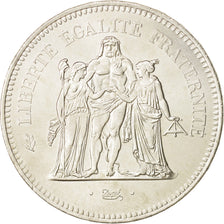 Francia, Hercule, 50 Francs, 1976, Paris, SC, Plata, KM:941.1, Gadoury:882