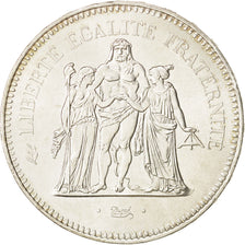 France, Hercule, 50 Francs, 1979, Paris, MS(63), Silver, KM:941.1, Gadoury:882