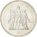France, Hercule, 50 Francs, 1979, Paris, MS(63), Silver, KM:941.1, Gadoury:882