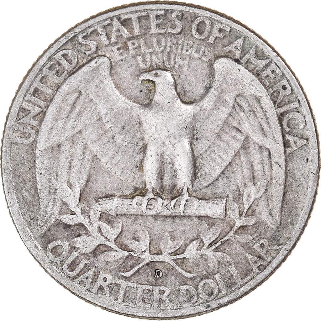 Coin, United States, Washington Quarter, Quarter, 1964, U.S. Mint, Denver