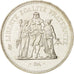France, Hercule, 50 Francs, 1980, Paris, MS(63), Silver, KM:941.1, Gadoury:882