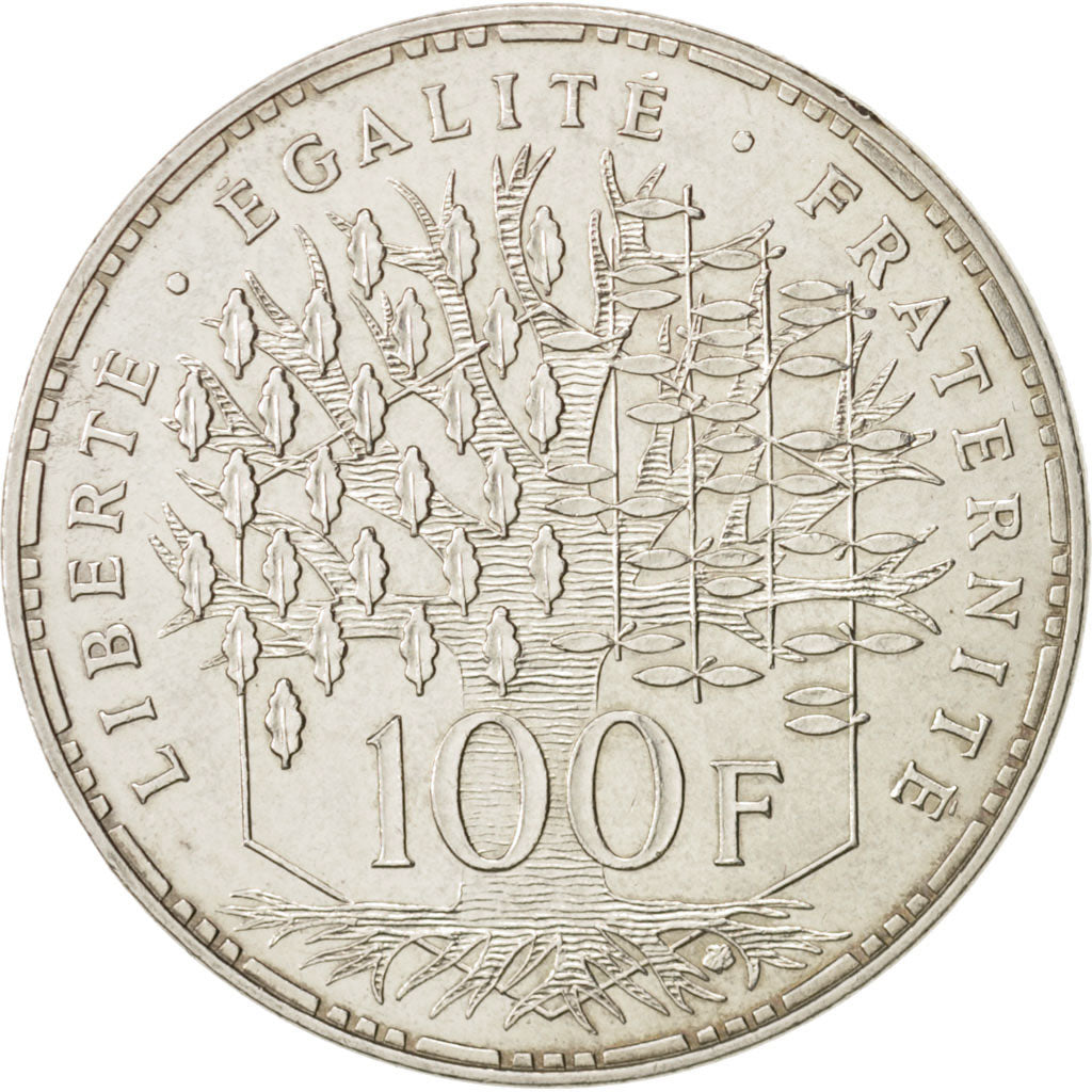 France, Panthéon, 100 Francs, 1989, Paris, AU(55-58), Silver, KM:951.1