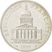 Moneda, Francia, Panthéon, 100 Francs, 1991, Paris, SC, Plata, KM:951.1