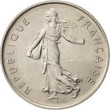 France, Semeuse, 5 Francs, 1974, Paris, MS(64), Nickel, KM:926a.1