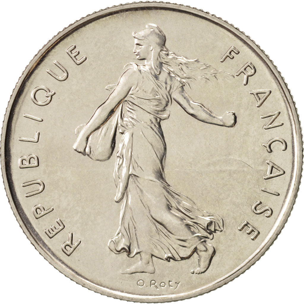 Münze, Frankreich, Semeuse, 5 Francs, 1978, Paris, UNZ+, Nickel Clad