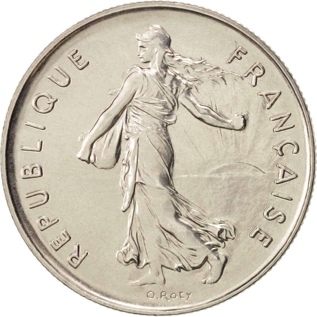 France, Semeuse, 5 Francs, 1982, Paris, MS(64), Nickel, KM:926a.1