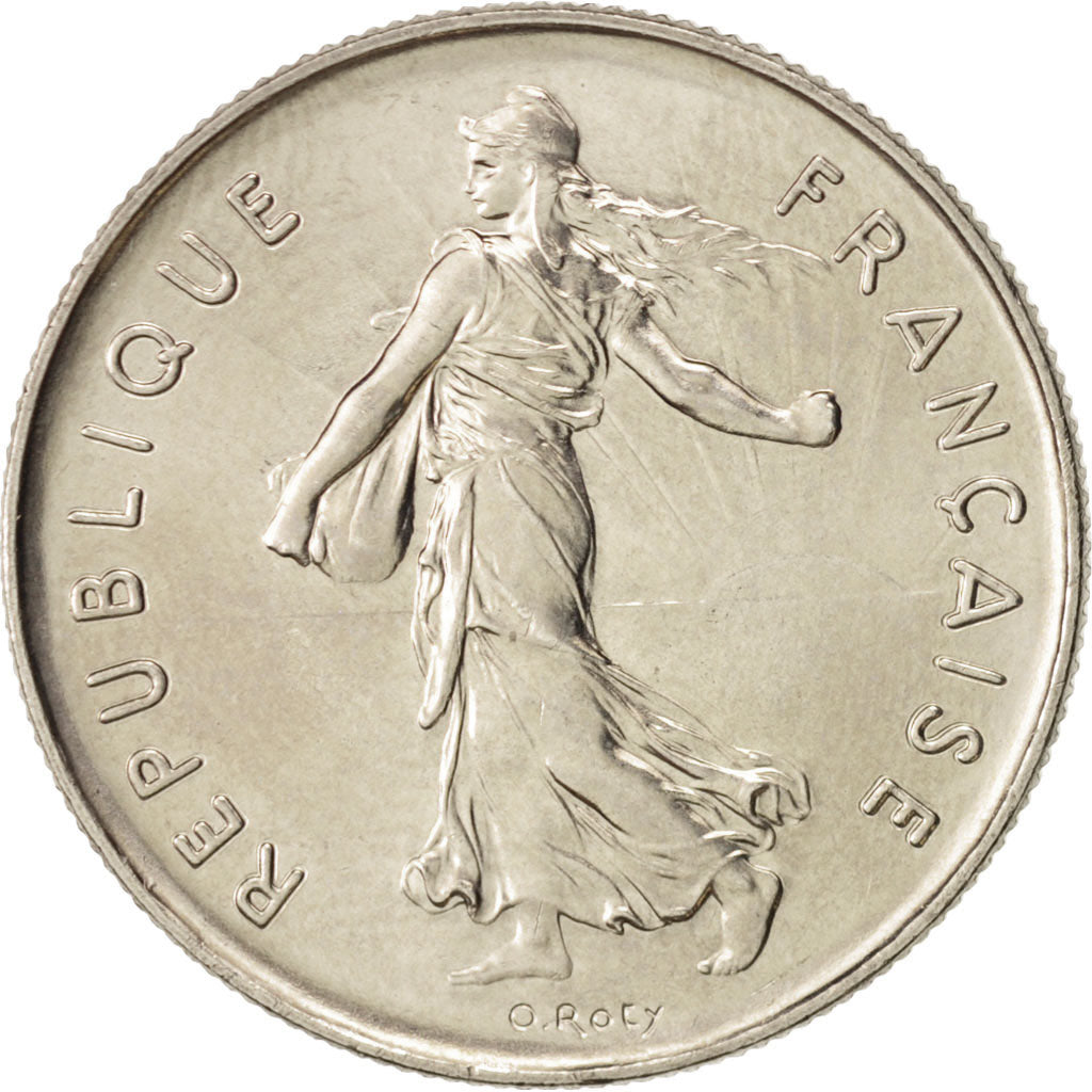 Coin, France, Semeuse, 5 Francs, 1985, Paris, MS(64), Nickel Clad Copper-Nickel