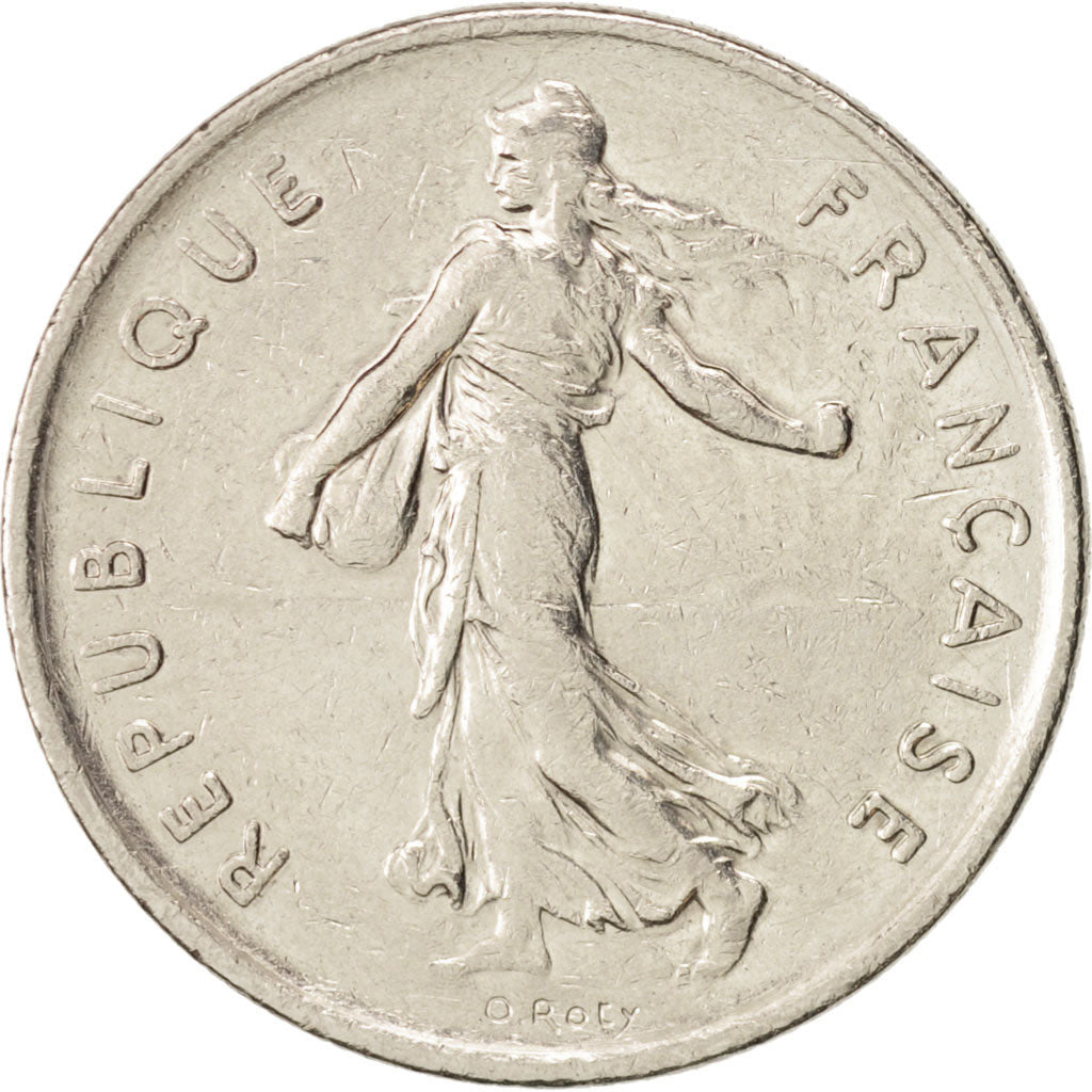 Coin, France, Semeuse, 5 Francs, 1992, Paris, EF(40-45), Nickel Clad