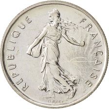 Francia, Semeuse, 5 Francs, 1996, Paris, SPL, Nichel, KM:926a.1