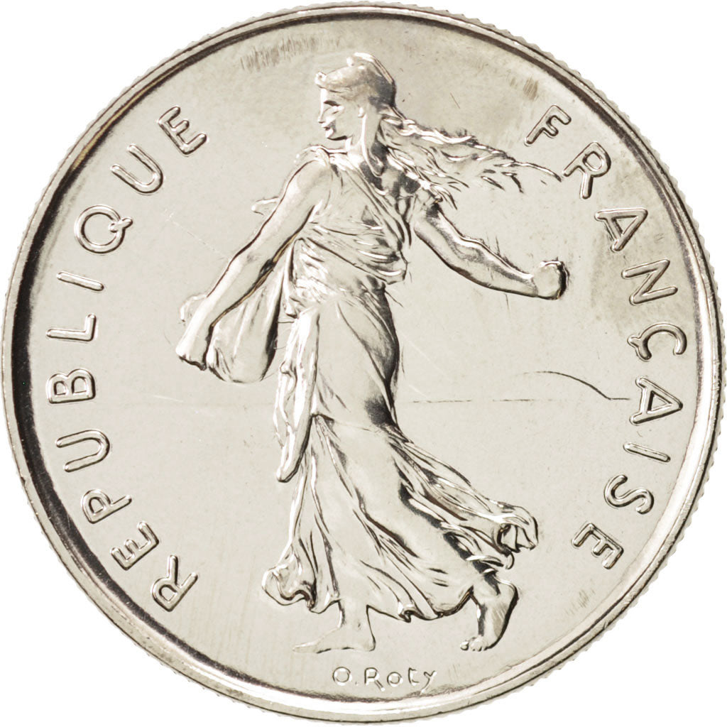 France, Semeuse, 5 Francs, 2000, Paris, MS(64), Nickel, KM:926a.1