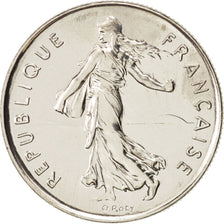 France, Semeuse, 5 Francs, 2000, Paris, MS(64), Nickel, KM:926a.1
