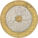 France, Mont Saint Michel, 20 Francs, 1995, Paris, AU(50-53), KM:1008.2