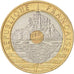 France, Mont Saint Michel, 20 Francs, 1999, Paris, AU(55-58), KM:1008.2