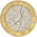 France, Génie, 10 Francs, 1996, Paris, MS(60-62), Aluminum-Bronze, KM:964.2