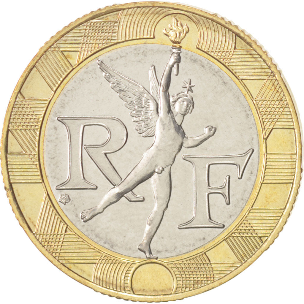 Munten, Frankrijk, Génie, 10 Francs, 1999, Paris, UNC-, Aluminum-Bronze