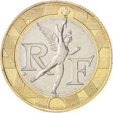 Munten, Frankrijk, Génie, 10 Francs, 1999, Paris, UNC-, Aluminum-Bronze