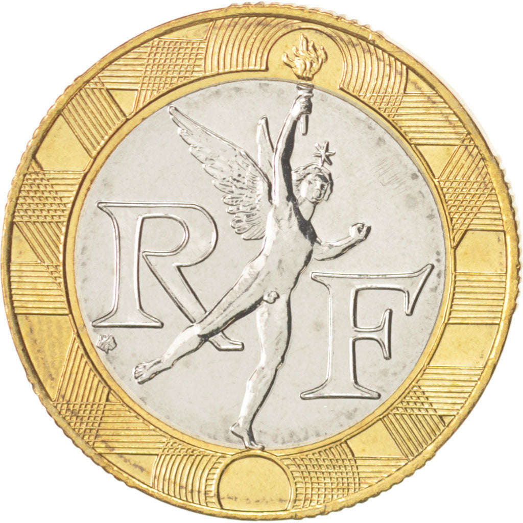 Coin, France, Génie, 10 Francs, 2000, Paris, MS(63), Aluminum-Bronze, KM:964.2