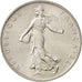 France, Semeuse, Franc, 1966, Paris, MS(63), Nickel, KM:925.1, Gadoury:474