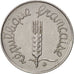 France, Épi, Centime, 1967, Paris, EF(40-45), Stainless Steel, KM:928