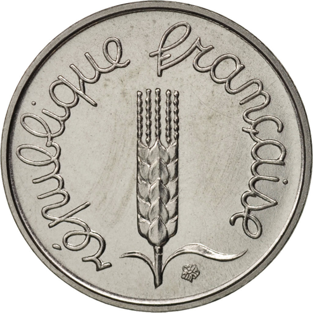 Coin, France, Épi, Centime, 1971, Paris, MS(63), Stainless Steel, KM:928