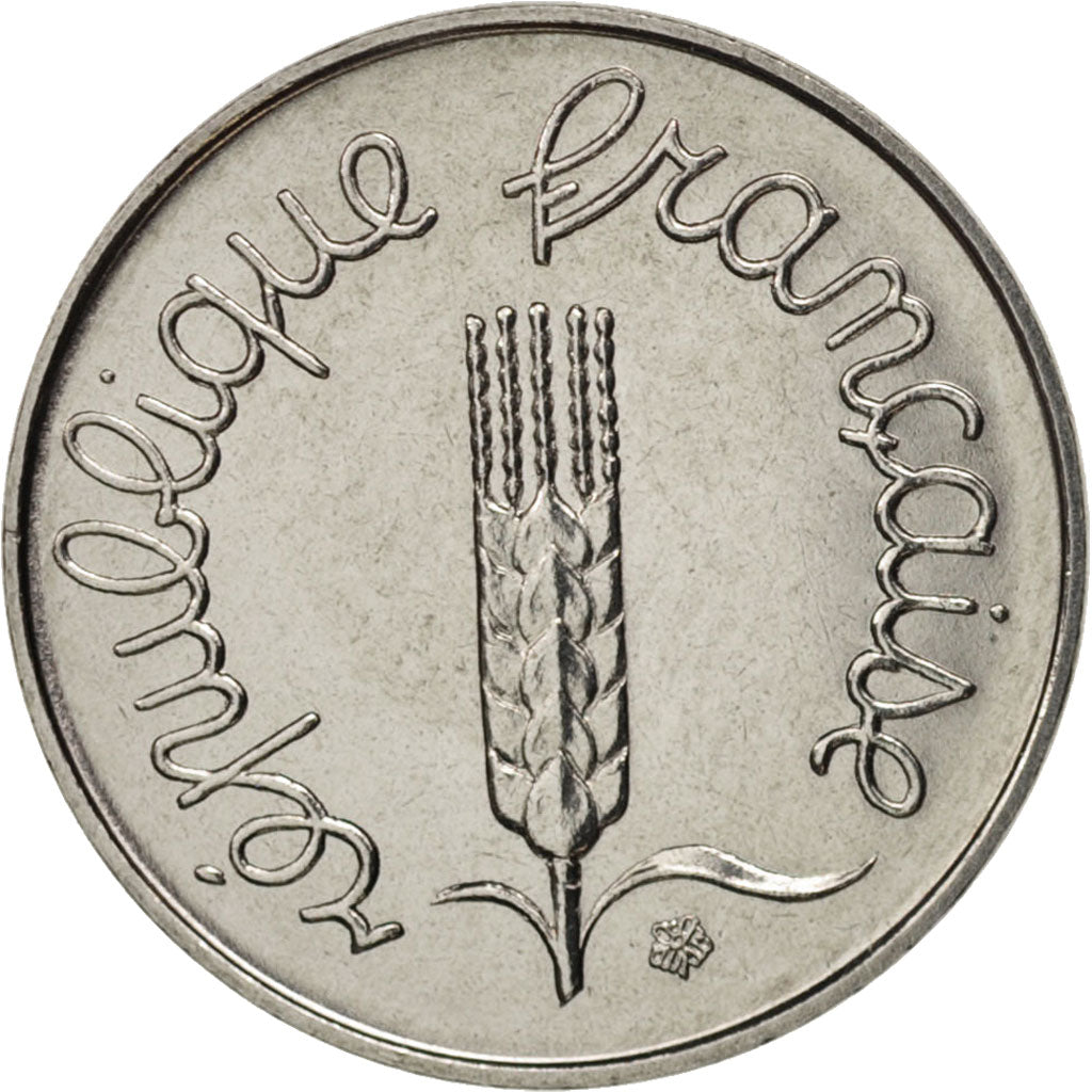Coin, France, Épi, Centime, 1982, Paris, MS(63), Stainless Steel, KM:928
