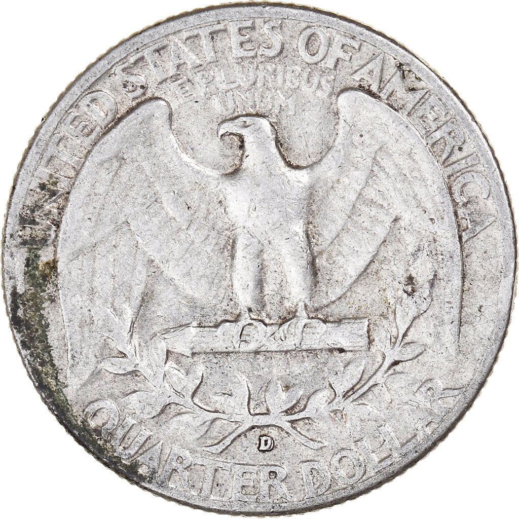 Coin, United States, Washington Quarter, Quarter, 1964, U.S. Mint, Denver