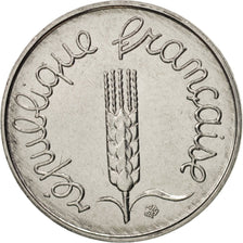 France, Épi, Centime, 1987, Paris, MS(63), Stainless Steel, KM:928, Gadoury:91