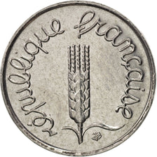 France, Épi, Centime, 1993, Paris, MS(63), Stainless Steel, KM:928, Gadoury:91