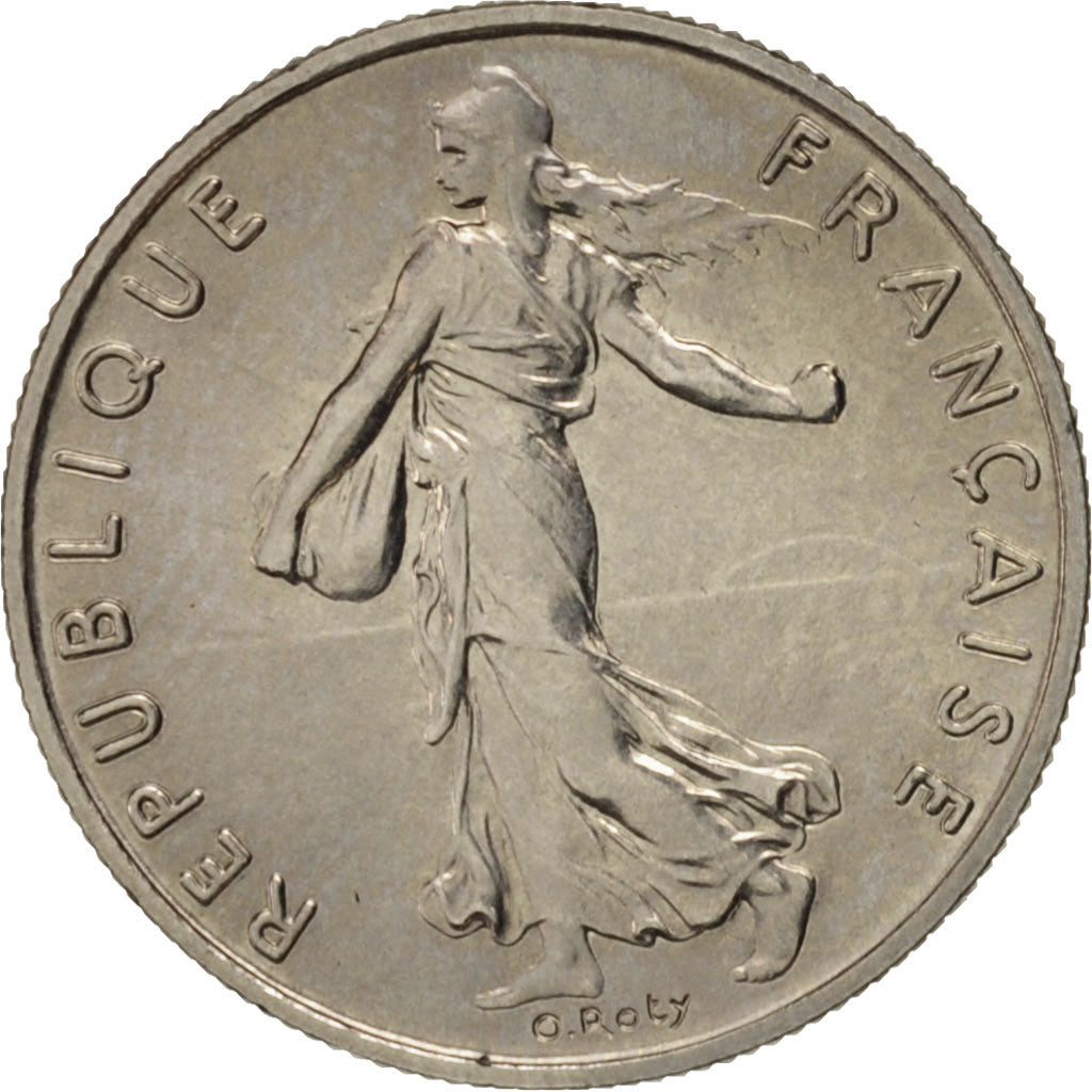 Francia, Semeuse, 1/2 Franc, 1979, Paris, SC, Níquel, KM:931.1, Gadoury:429